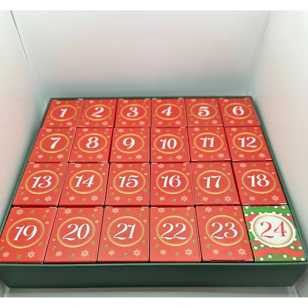 1008 Piece Christmas Shop Advent Calendar Jigsaw‎ Puzzle Boxed Holiday Fun